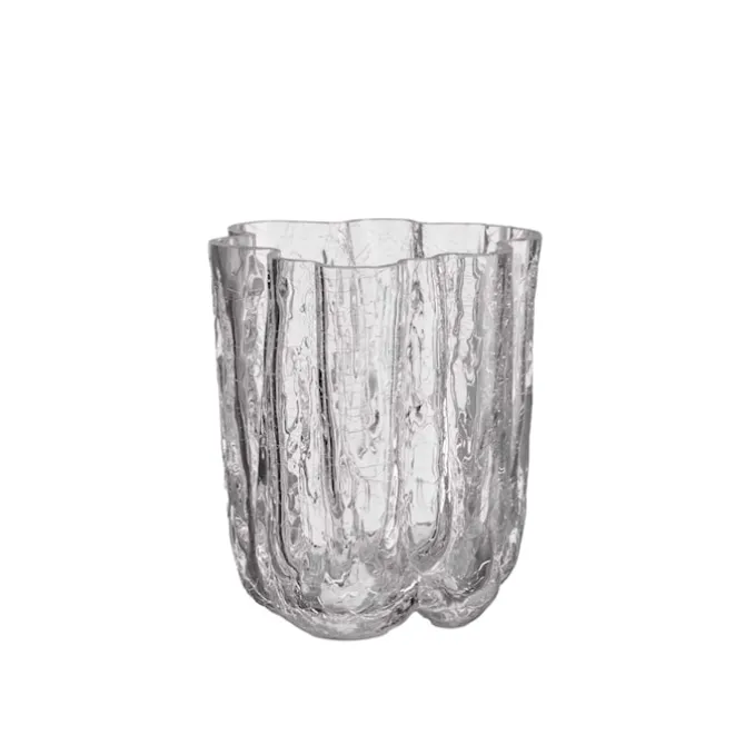 Crackle vase 12 cm
