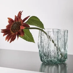 Crackle vase 12 cm