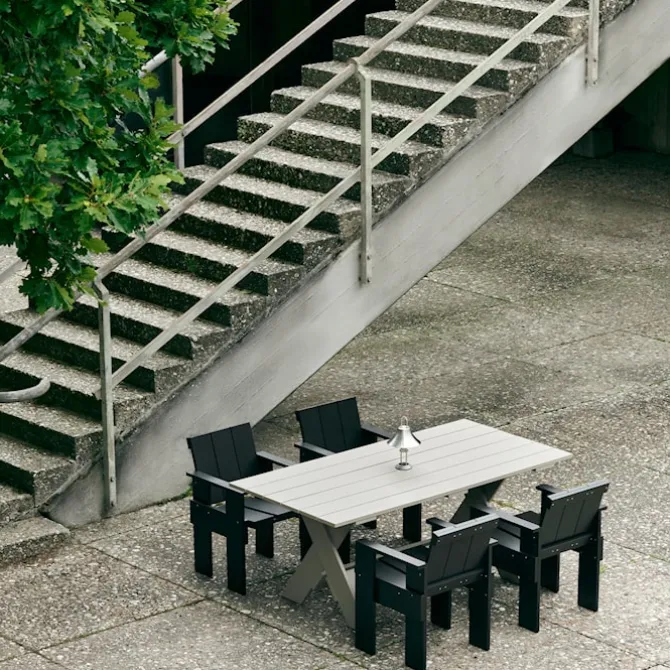 Crate utendørs spisebord 230 cm