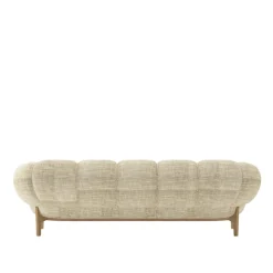 Croissant 3-seters sofa eik