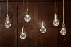 Crystal Bulb Pendant