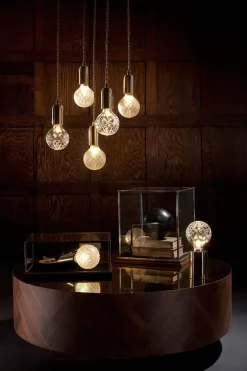 Crystal Bulb Pendant