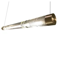 Crystal Tube - Pendellampe