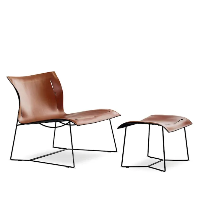 Cuoio Lounge Footstool