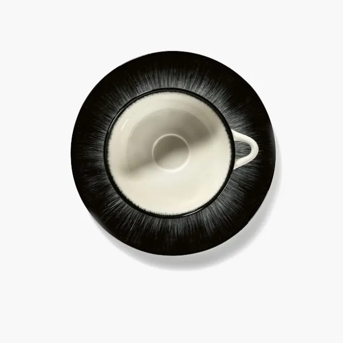 Cup Dé hvit/svart Var A