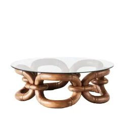 DD Bamboo Bracelet Sofa Table