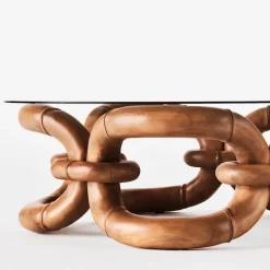 DD Bamboo Bracelet Sofa Table
