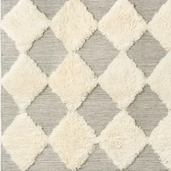 DD Chess Rug Grey