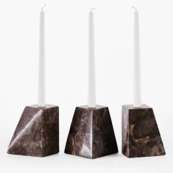 DD Pyramid Candle Holder Set Of Three