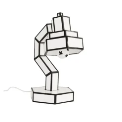 Desk Lamp Recycled Cardboard Cut & Paste