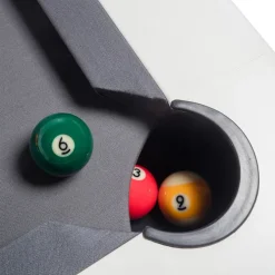 Diagonal Indoor Pool Table