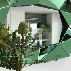 Diamond Large Mirror - Emerald