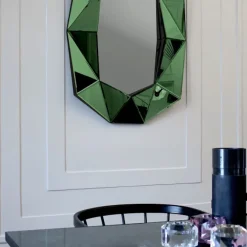 Diamond Large Mirror - Emerald