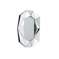 Diamond Small Mirror Silver