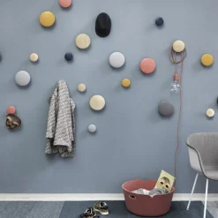 Dots Wood Coat Hanger Large