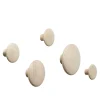 Dots Wood Coat Hanger Set of 5