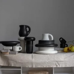 Dough Wide Bowl Charcoal