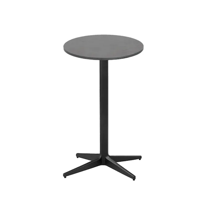 Drop cafebord dia.45 cm dark grey structure