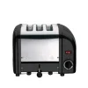 Dualit Toaster Classic Combi (2+1) 3 Plater Svart Matt + Ristingrist