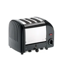 Dualit Toaster Classic Combi (2+1) 3 Plater Svart Matt + Ristingrist