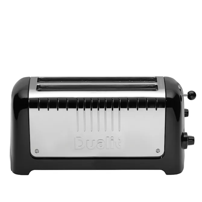 Dualit Toaster Little Long 4 skiver blank svart