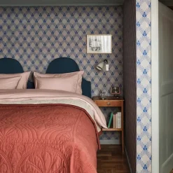 Durham Dusk Sengeteppe Gul/Rust