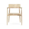 E008 Embrace Outdoor Series Chair, Ubehandlet teak