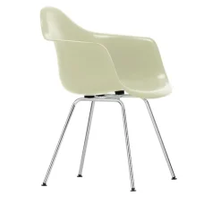 Eames Fiberglass Armchair DAX rammestol Chrome