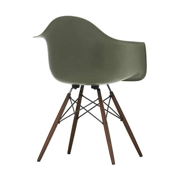 Eames Fiberglass Armchair DAW karmstol Ash Honey Tone