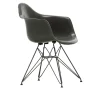 Eames Fiberglass Armchair DAR rammestol Basic Dark