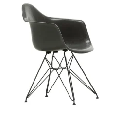 Eames Fiberglass Armchair DAR rammestol Basic Dark