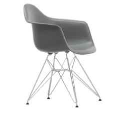 Eames RE Plastic Armchair DAR spisestuestol Chrome
