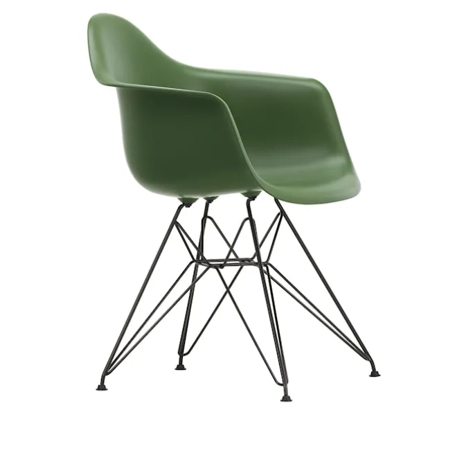 Eames RE Plastic Armchair DAR spisestuestol Basic Dark