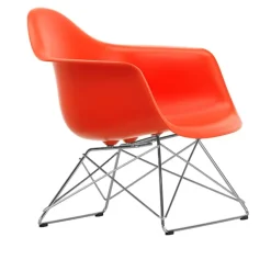 Eames RE Plastic Armchair LAR lenestol Chrome