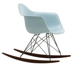 Eames RE Plastic Armchair RAR gyngestol Basic Dark/Dark Maple