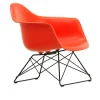 Eames RE Plastic Armchair LAR lenestol Basic Dark
