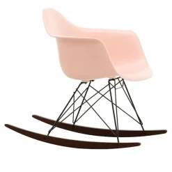 Eames RE Plastic Armchair RAR gyngestol Basic Dark/Dark Maple