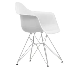 Eames RE Plastic Armchair DAR spisestuestol Chrome
