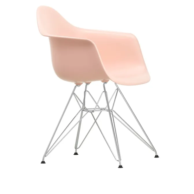 Eames RE Plastic Armchair DAR spisestuestol Chrome
