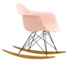 Eames RE Plastic Armchair RAR gyngestol Basic Dark/Golden Maple
