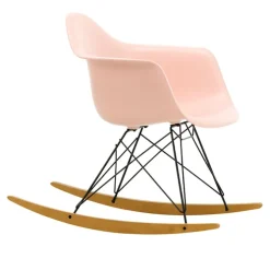 Eames RE Plastic Armchair RAR gyngestol Basic Dark/Golden Maple