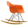 Eames RE Plastic Armchair RAR gyngestol Basic Dark/Golden Maple