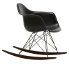 Eames RE Plastic Armchair RAR gyngestol Basic Dark/Dark Maple