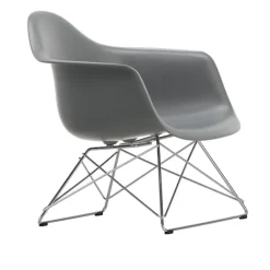 Eames RE Plastic Armchair LAR lenestol Chrome