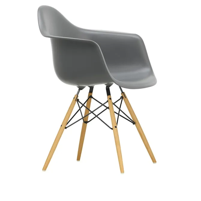 Eames RE Plastic Armchair DAW spisestuestol Ash Honey Tone