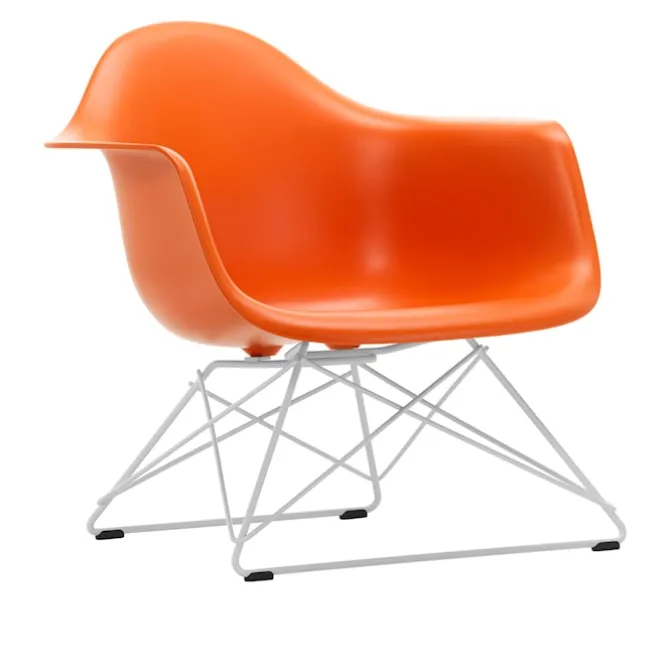 Eames RE Plastic Armchair LAR lenestol White