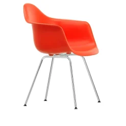 Eames RE Plastic Armchair DAX spisestuestol Chrome