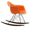 Eames RE Plastic Armchair RAR gyngestol Basic Dark/Dark Maple