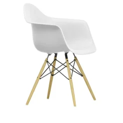 Eames RE Plastic Armchair DAW spisestuestol Ash Honey Tone