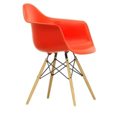 Eames RE Plastic Armchair DAW spisestuestol Ash Honey Tone